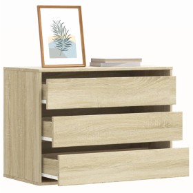 Cajonera de esquina madera ingeniería roble Sonoma 80x41x58 cm von , Schubladen - Ref: Foro24-852854, Preis: 110,78 €, Rabatt: %