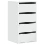 Cajonera de esquina madera de ingeniería blanca 40x41x76 cm von , Schubladen - Ref: Foro24-852861, Preis: 95,26 €, Rabatt: %