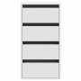 Cajonera de esquina madera de ingeniería blanca 40x41x76 cm von , Schubladen - Ref: Foro24-852861, Preis: 95,26 €, Rabatt: %
