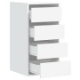 Cajonera de esquina madera de ingeniería blanca 40x41x76 cm von , Schubladen - Ref: Foro24-852861, Preis: 95,26 €, Rabatt: %
