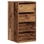 Cómoda de esquina madera de ingeniería envejecida 40x41x76 cm von , Schubladen - Ref: Foro24-852868, Preis: 88,52 €, Rabatt: %