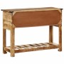 Mesa consola de madera maciza de mango 100x35x75 cm by , Side tables - Ref: Foro24-374058, Price: 255,29 €, Discount: %