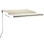 Toldo automático con LED y sensor de viento crema 350x250 cm von , Markisen - Ref: Foro24-3069732, Preis: 631,10 €, Rabatt: %