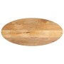 Tablero de mesa ovalado madera maciza de mango 100x40x2,5 cm by , Table tops - Ref: Foro24-370840, Price: 51,90 €, Discount: %