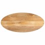 Tablero de mesa ovalado madera maciza de mango 100x40x2,5 cm by , Table tops - Ref: Foro24-370840, Price: 51,90 €, Discount: %