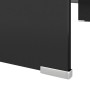 Soporte para TV/Elevador monitor cristal negro 90x30x13 cm von , TV-Möbel - Ref: Foro24-244138, Preis: 97,16 €, Rabatt: %