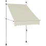 Toldo retráctil de operación manual color crema 100 cm by , Awnings - Ref: Foro24-145833, Price: 98,66 €, Discount: %