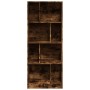 Estantería madera de ingeniería roble ahumado 57x28,5x141 cm by , Bookcases and shelves - Ref: Foro24-848000, Price: 72,77 €,...