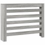 Cubierta de radiador madera ingeniería gris Sonoma 104x20x82 cm by , Accessories for heating radiators - Ref: Foro24-852695, ...