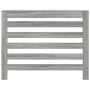 Cubierta de radiador madera ingeniería gris Sonoma 104x20x82 cm by , Accessories for heating radiators - Ref: Foro24-852695, ...