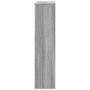 Cubierta de radiador madera ingeniería gris Sonoma 104x20x82 cm by , Accessories for heating radiators - Ref: Foro24-852695, ...