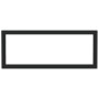 Soportes estante de lavabo 2 uds rectangular acero negro by , Supports and crossbars - Ref: Foro24-4007273, Price: 37,99 €, D...
