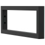 Soportes estante de lavabo 2 uds rectangular acero negro by , Supports and crossbars - Ref: Foro24-4007271, Price: 35,55 €, D...