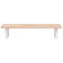 Estante de lavabo de pared de acero y madera maciza de roble by , bathroom vanities - Ref: Foro24-3302328, Price: 74,97 €, Di...