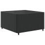 Set de muebles de jardín y cojines 7 pzas ratán sintético negro by , Garden sets - Ref: Foro24-3308115, Price: 590,18 €, Disc...