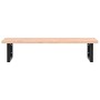 Estante de lavabo de pared de acero y madera maciza de haya by , bathroom vanities - Ref: Foro24-3302433, Price: 116,98 €, Di...