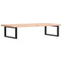 Estante de lavabo de pared de acero y madera maciza de haya by , bathroom vanities - Ref: Foro24-3302433, Price: 116,98 €, Di...