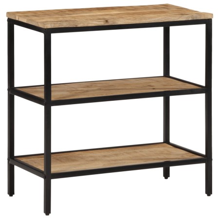 Mesa consola madera maciza de mango rugosa 70x35x70 cm de , Mesas auxiliares - Ref: Foro24-374072, Precio: 106,61 €, Descuent...