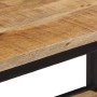 Mesa consola madera maciza de mango rugosa 70x35x70 cm de , Mesas auxiliares - Ref: Foro24-374072, Precio: 106,61 €, Descuent...
