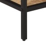 Mesa consola madera maciza de mango rugosa 70x35x70 cm de , Mesas auxiliares - Ref: Foro24-374072, Precio: 106,61 €, Descuent...