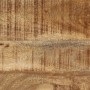 Mesa consola madera maciza de mango rugosa 70x35x70 cm de , Mesas auxiliares - Ref: Foro24-374072, Precio: 106,61 €, Descuent...