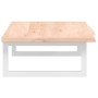 Estante de lavabo de pared de acero y madera maciza de roble de , Tocadores de baño - Ref: Foro24-3302548, Precio: 83,79 €, D...