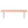 Estante de lavabo de pared de acero y madera maciza de roble von , Badezimmerwaschtische - Ref: Foro24-3302562, Preis: 70,37 ...