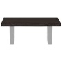 Estante de lavabo de pared de acero y madera maciza de roble von , Badezimmerwaschtische - Ref: Foro24-3302574, Preis: 59,64 ...