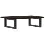 Estante de lavabo de pared de acero y madera maciza de roble von , Badezimmerwaschtische - Ref: Foro24-3302581, Preis: 66,51 ...