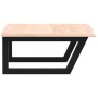Estante de lavabo de pared de acero y madera maciza de roble by , bathroom vanities - Ref: Foro24-3302595, Price: 72,89 €, Di...