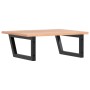 Estante de lavabo de pared de acero y madera maciza de roble von , Badezimmerwaschtische - Ref: Foro24-3302607, Preis: 85,33 ...