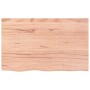 Estante de lavabo de pared de acero y madera maciza de roble by , bathroom vanities - Ref: Foro24-3302611, Price: 95,52 €, Di...