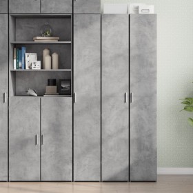 Aparador de madera de ingeniería gris hormigón 30x42,5x185 cm von , Sideboards - Ref: Foro24-3281395, Preis: 142,11 €, Rabatt: %