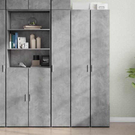 Aparador de madera de ingeniería gris hormigón 30x42,5x185 cm von , Sideboards - Ref: Foro24-3281395, Preis: 142,11 €, Rabatt: %