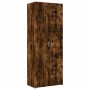 Aparador alto madera de ingeniería roble ahumado 70x42,5x185 cm by , Sideboards - Ref: Foro24-3281424, Price: 178,16 €, Disco...