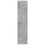 Aparador alto madera de ingeniería gris hormigón 70x42,5x185 cm by , Sideboards - Ref: Foro24-3281430, Price: 191,17 €, Disco...