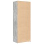 Aparador alto madera de ingeniería gris hormigón 70x42,5x185 cm by , Sideboards - Ref: Foro24-3281430, Price: 191,17 €, Disco...