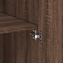 Aparador alto madera de ingeniería marrón roble 70x42,5x185 cm von , Sideboards - Ref: Foro24-3281426, Preis: 196,30 €, Rabat...