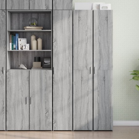 Aparador de madera de ingeniería gris Sonoma 30x42,5x185 cm von , Sideboards - Ref: Foro24-3281397, Preis: 137,89 €, Rabatt: %