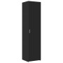 Aparador de madera de ingeniería negro 45x42,5x185 cm by , Sideboards - Ref: Foro24-3281407, Price: 189,30 €, Discount: %