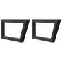 Estante de lavabo de pared de acero y madera maciza de haya by , bathroom vanities - Ref: Foro24-3302459, Price: 193,10 €, Di...