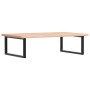 Estante de lavabo de pared de acero y madera maciza de haya von , Badezimmerwaschtische - Ref: Foro24-3302517, Preis: 130,18 ...