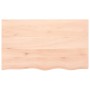 Estante de lavabo de pared de acero y madera maciza de roble de , Tocadores de baño - Ref: Foro24-3302639, Precio: 114,18 €, ...