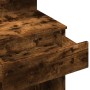 Tocador con luces LED color roble ahumado 100x40x130 cm by , Bedroom Dressers - Ref: Foro24-848203, Price: 135,47 €, Discount: %