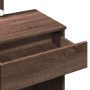 Tocador con LED marrón roble 100x40x130 cm by , Bedroom Dressers - Ref: Foro24-848198, Price: 143,55 €, Discount: %