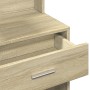 Tocador con mueble roble Sonoma 80x35x132 cm by , Bedroom Dressers - Ref: Foro24-848236, Price: 148,93 €, Discount: %