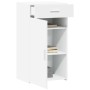 Aparador madera de ingeniería blanco 50x42,5x93 cm by , Sideboards - Ref: Foro24-846292, Price: 118,60 €, Discount: %