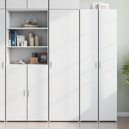 Aparador de madera de ingeniería blanco 50x42,5x185 cm von , Sideboards - Ref: Foro24-3281413, Preis: 180,14 €, Rabatt: %