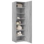 Aparador de madera de ingeniería gris Sonoma 50x42,5x185 cm von , Sideboards - Ref: Foro24-3281418, Preis: 166,19 €, Rabatt: %