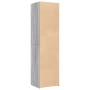 Aparador de madera de ingeniería gris Sonoma 50x42,5x185 cm de , Aparadores - Ref: Foro24-3281418, Precio: 173,04 €